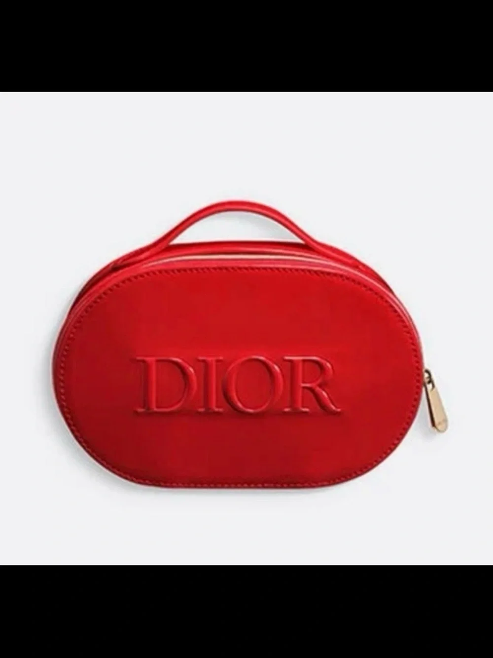 Dior Red Women's vanity beauté bag